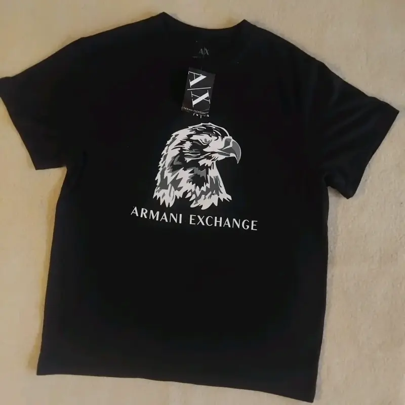 Polera negra Armani Exchange - 2