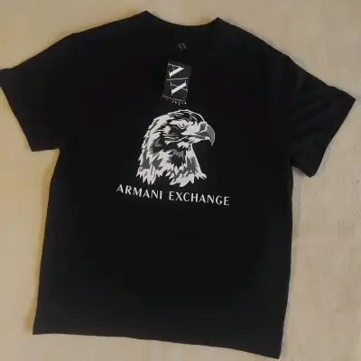 Polera negra Armani Exchange - miniatura 2