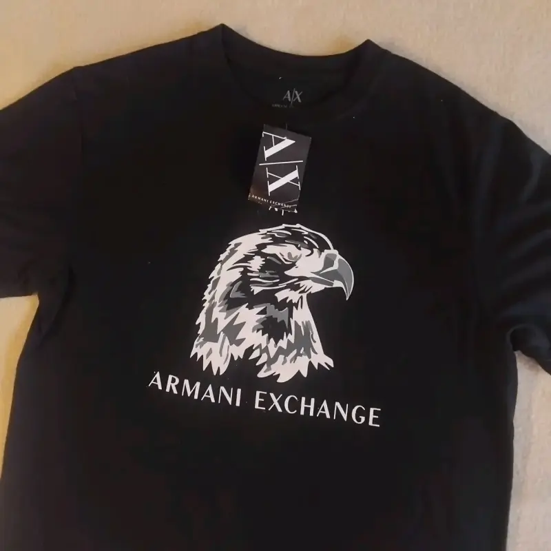 Polera negra Armani Exchange - 3