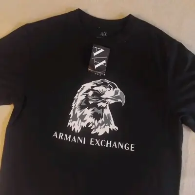 Polera negra Armani Exchange - miniatura 3