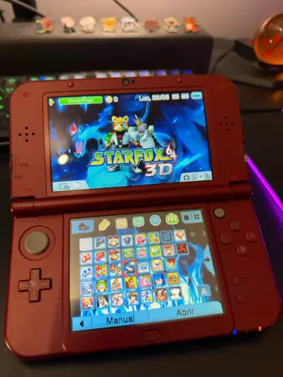 Consola New Nintendo 3DS XL Rojo Brillante - miniatura 2