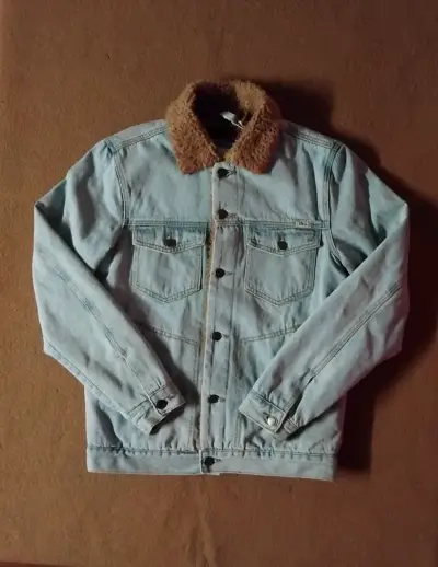 Chaqueta de mezclilla con forro - miniatura 1