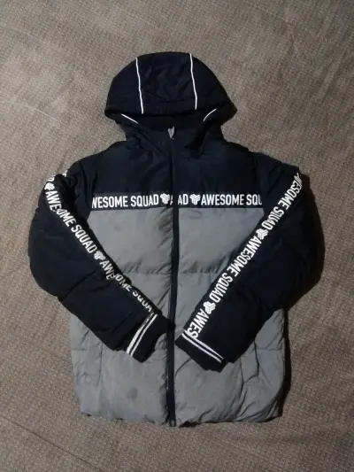 Chaqueta Awesome Squad bicolor con capucha - miniatura 1