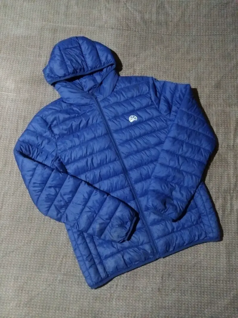 Chaqueta acolchada azul - 1
