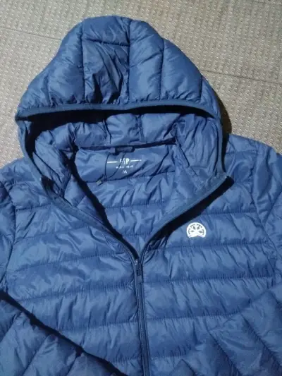 Chaqueta acolchada azul - miniatura 3