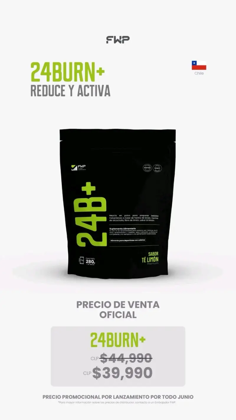 24Burn+ suplemento para transformar cuerpo - 5