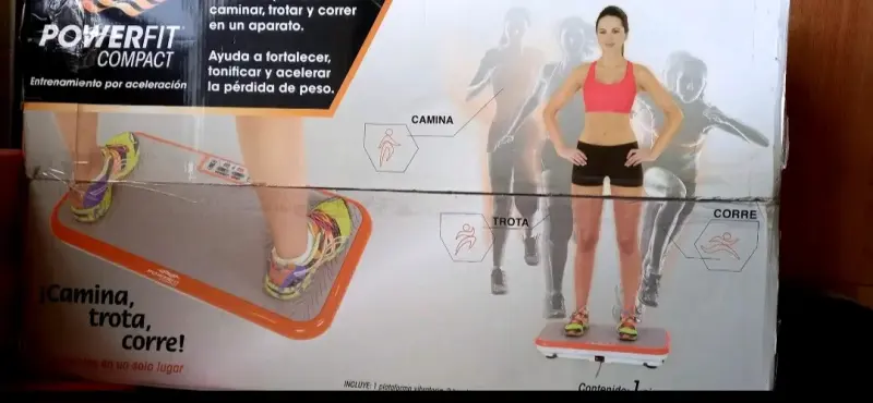 Plataforma Vibratoria Powerfit Compact - 3