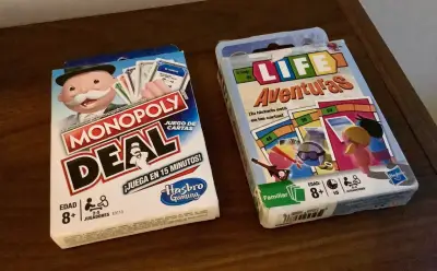 Pack Juegos de cartas Monopoly Deal y Life - miniatura 1