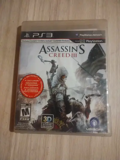 Juego PS3 Assassin's Creed III - miniatura 1