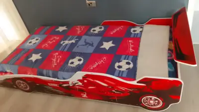 Cama infantil temática auto - miniatura 1