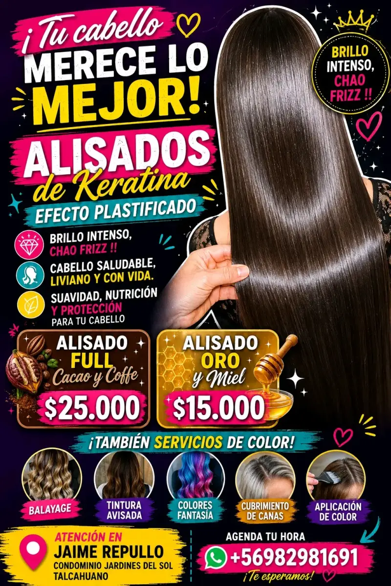 Alisado permanente y tratamientos capilares - 2