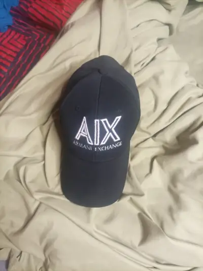 Gorra negra Armani Exchange - miniatura 1