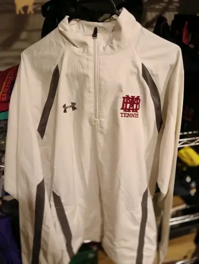 Cortaviento under armour deportivo blanco - miniatura 1