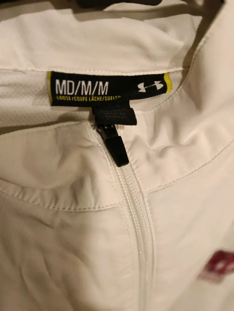 Cortaviento under armour deportivo blanco - 3