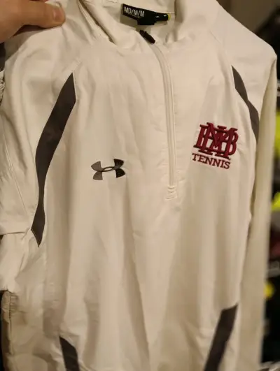 Cortaviento under armour deportivo blanco - miniatura 4