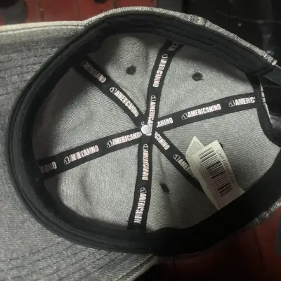 Gorra gris denim ajustable Americanino - miniatura 3