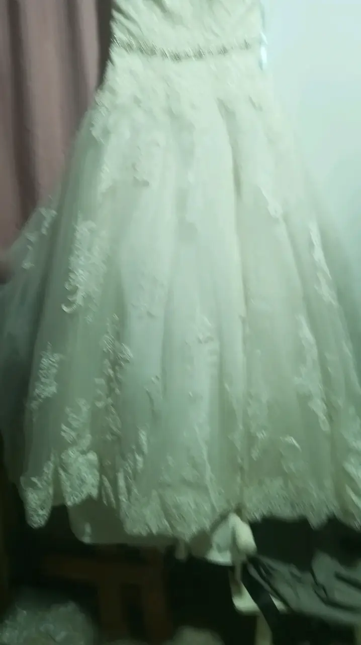 Vestido de novia con encaje - 4