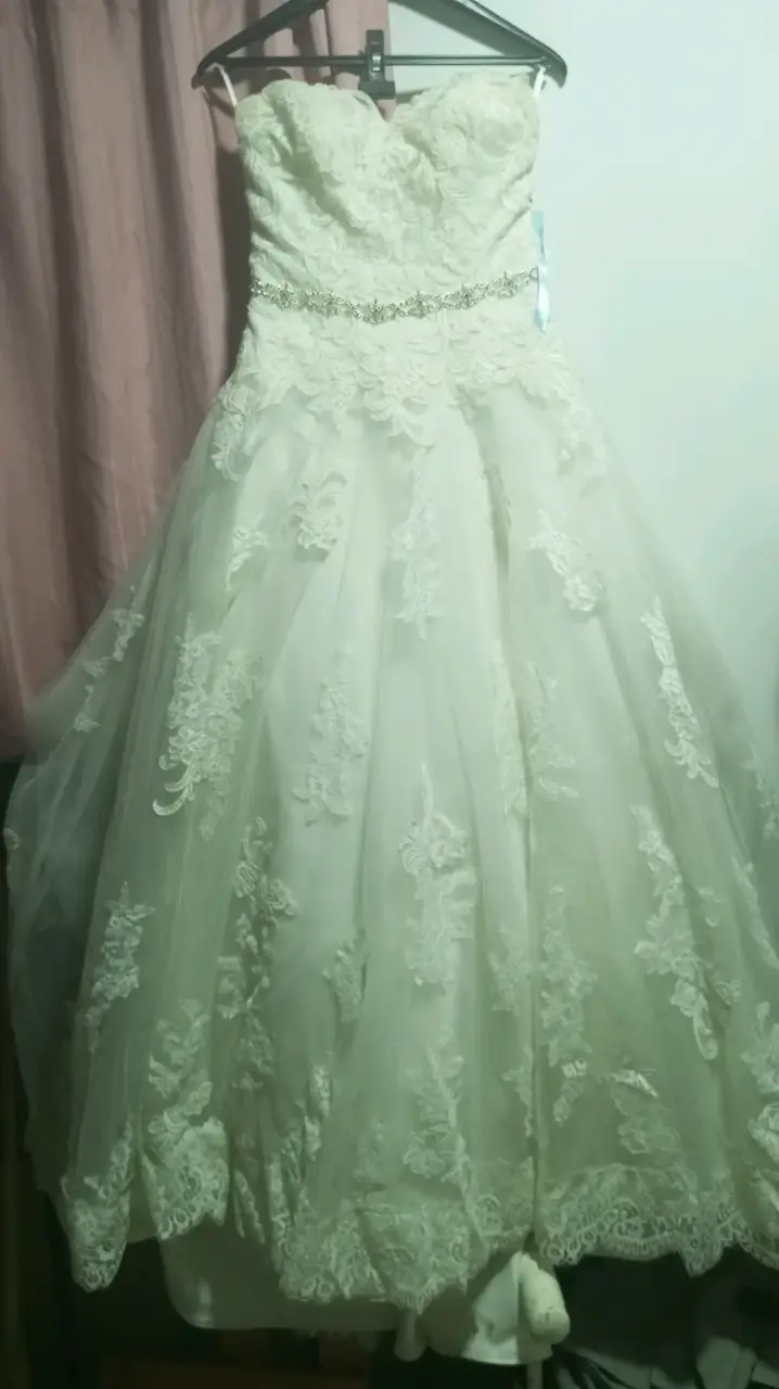Vestido de novia con encaje - 5