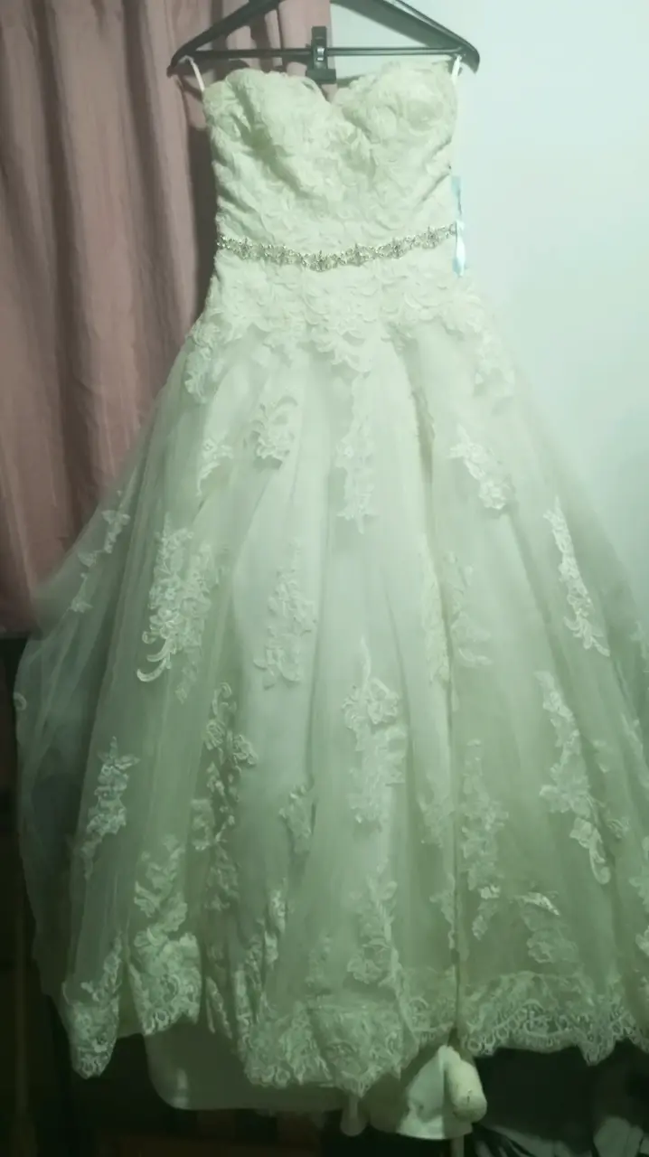 Vestido de novia con encaje - 6