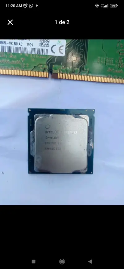 Procesador Intel Core i3-9100F - miniatura 1