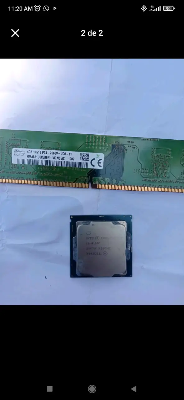 Procesador Intel Core i3-9100F - 2