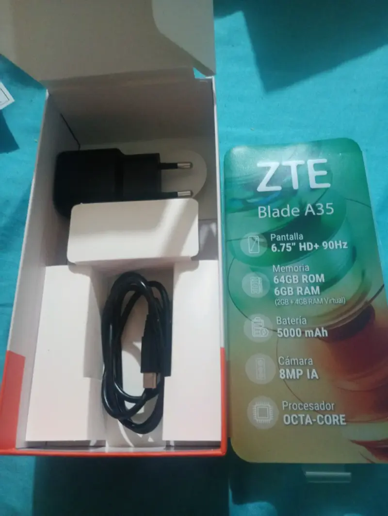 Smartphone ZTE A35 64GB negro - 4