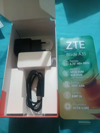 Smartphone ZTE A35 64GB negro - miniatura 4
