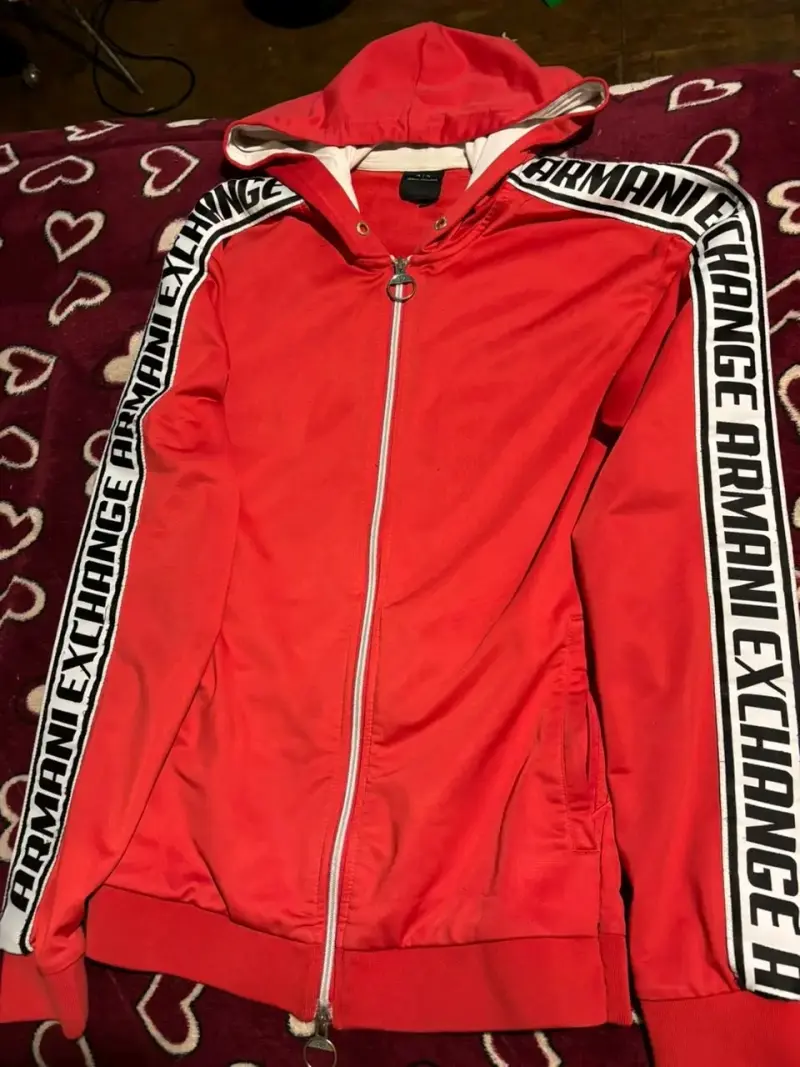 Polerón rojo Armani og - 2