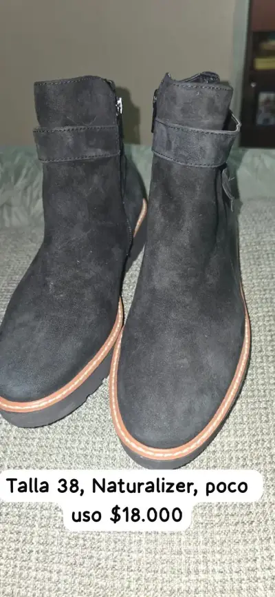 Botines negros Naturalizer talla 38 - miniatura 1