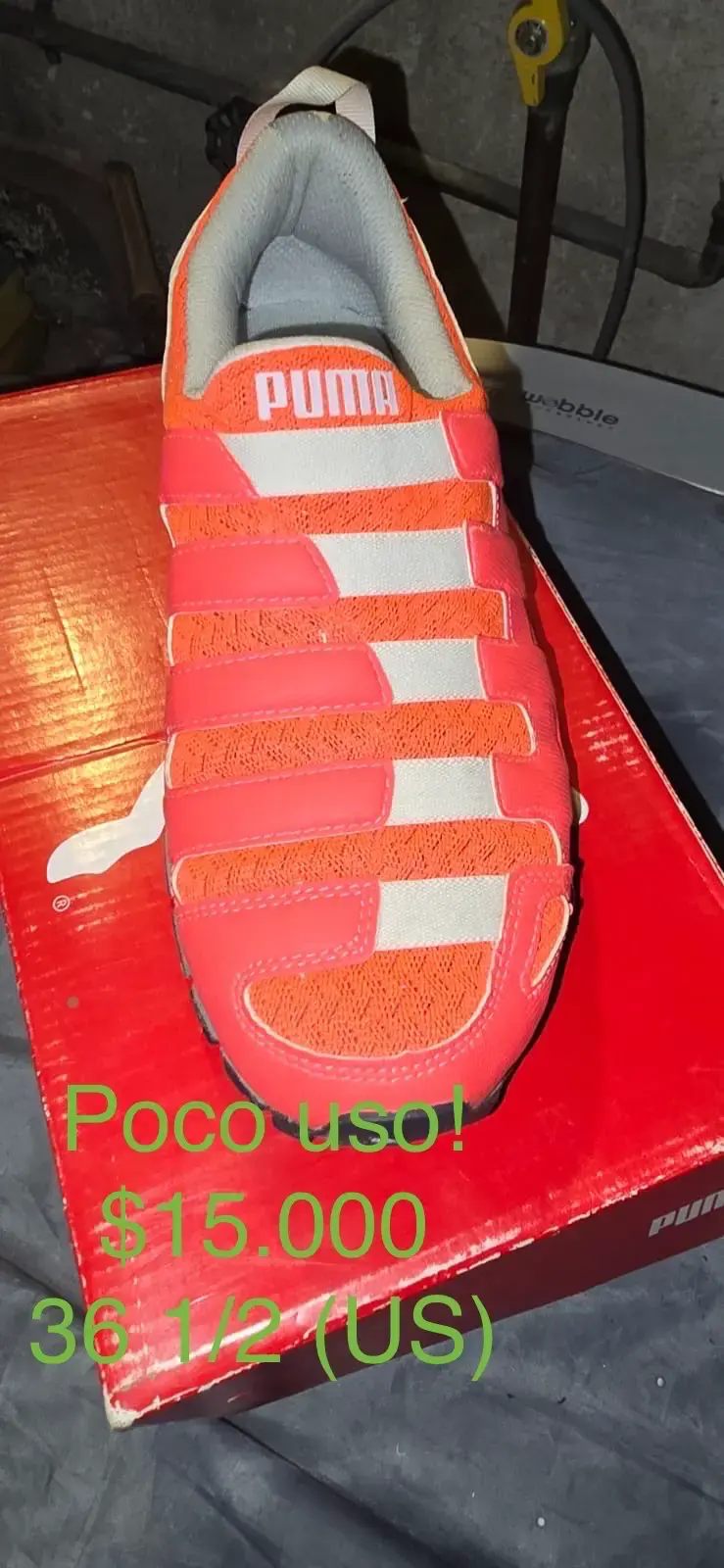 Zapatillas deportivas PUMA anaranjadas - 1