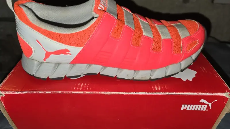 Zapatillas deportivas PUMA anaranjadas - 2