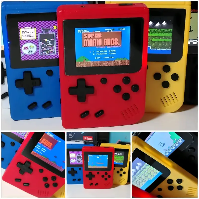 Consola portátil con 400 juegos de Nintendo retro