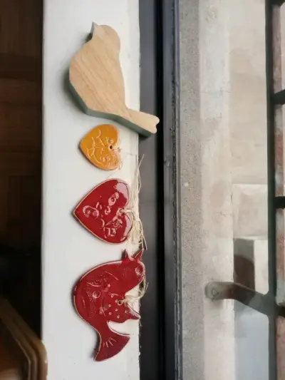Decoración colgante de cerámica - miniatura 1