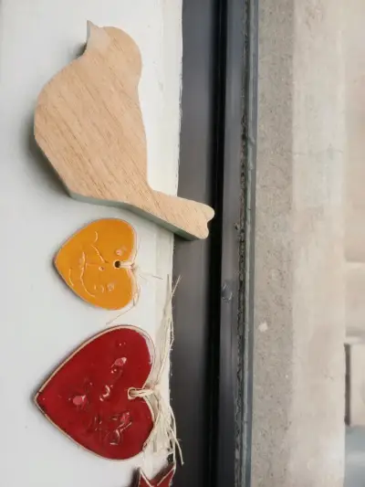 Decoración colgante de cerámica - miniatura 2