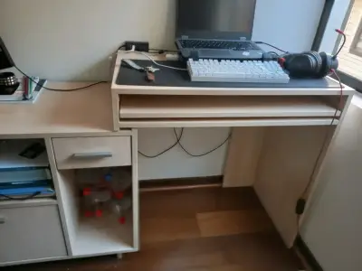 Escritorio doble con almacenaje - miniatura 4