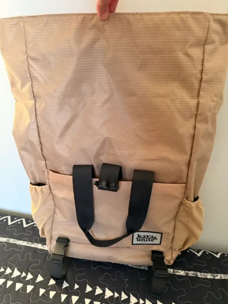 Mochila Kaya Unite beige - 3