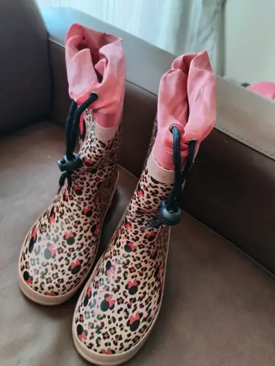 Botas de lluvia niña Minnie - miniatura 2