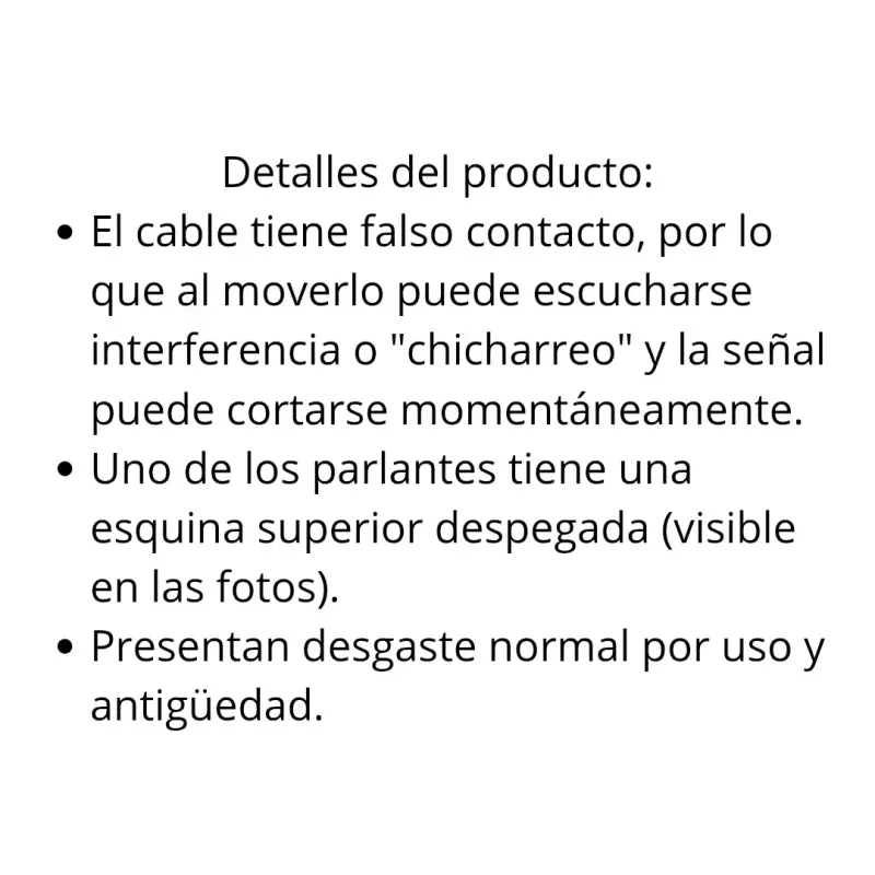 Parlantes CP Print SP-165 con Caja Original - 2