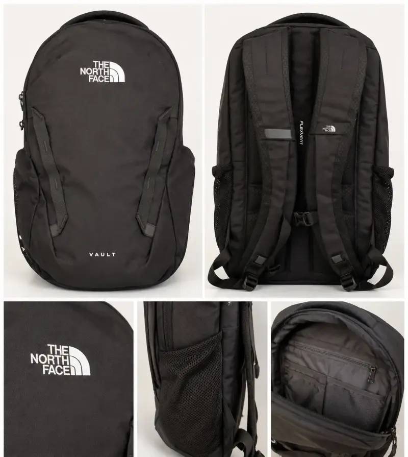 Mochila The North Face negra - 1