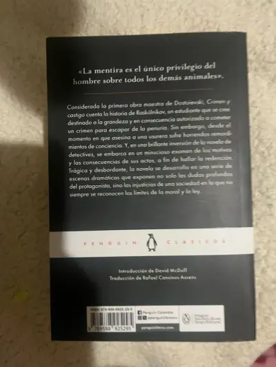 Libro Crimen y Castigo Dostoevski - miniatura 2