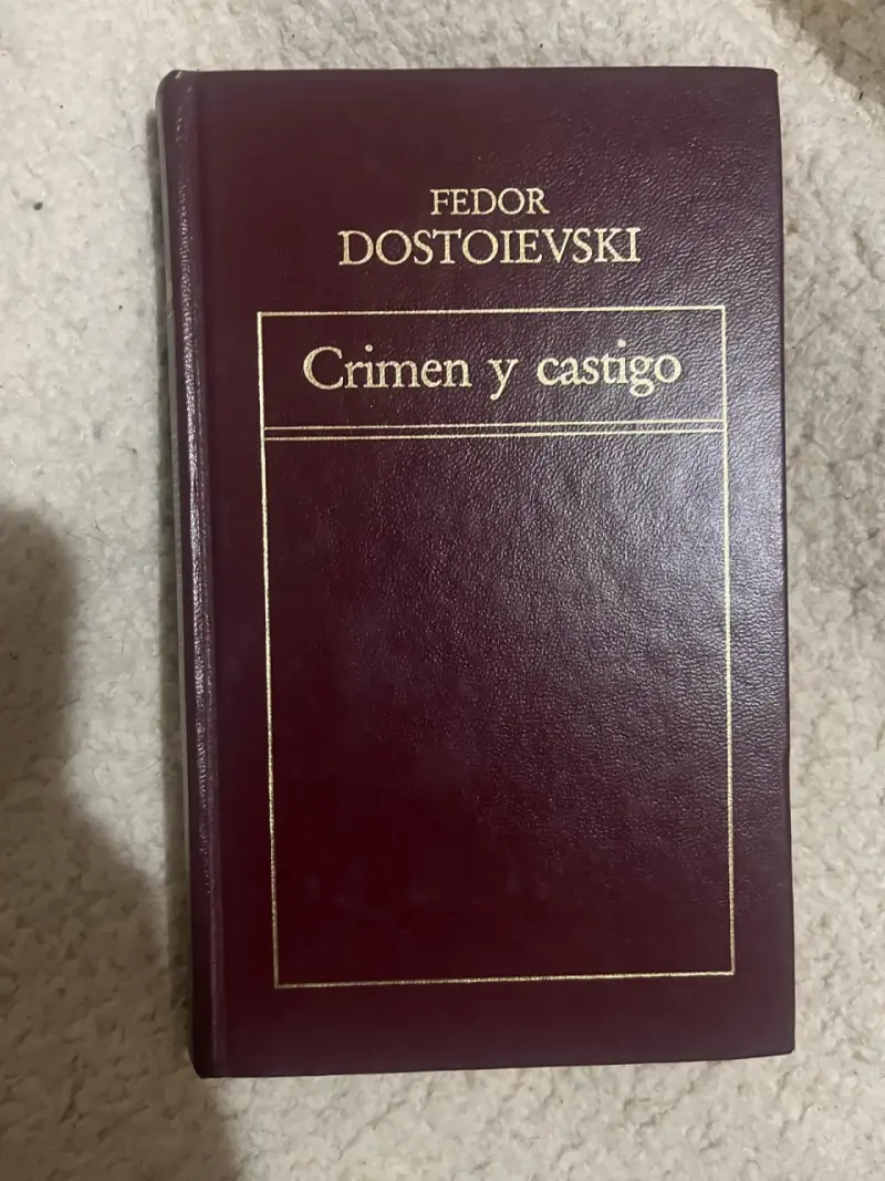 Libro Crimen y Castigo Dostoevski - 1