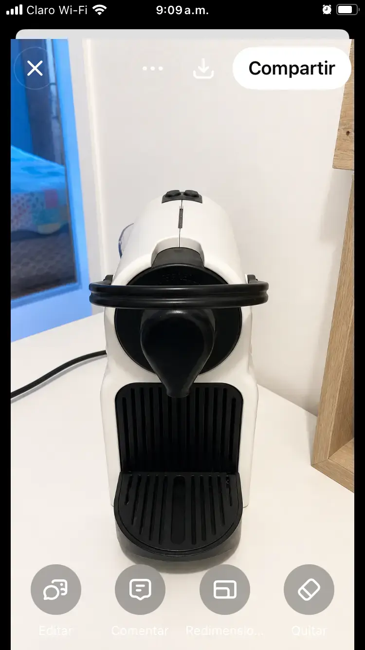 Cafetera Nespresso inissia White - 2