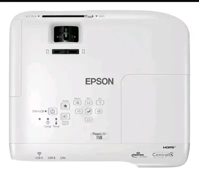 Proyector Epson 3LCD blanco - miniatura 2