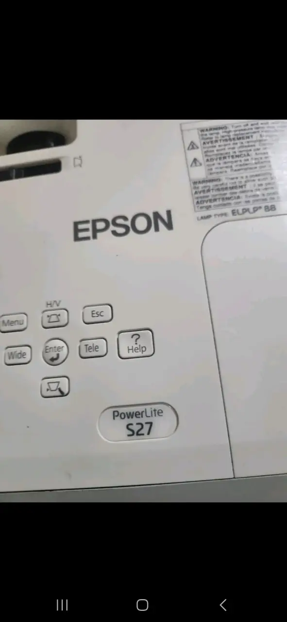 Proyector Epson 3LCD blanco - 3