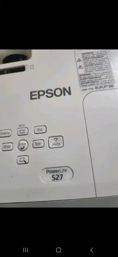 Proyector Epson 3LCD blanco - miniatura 3