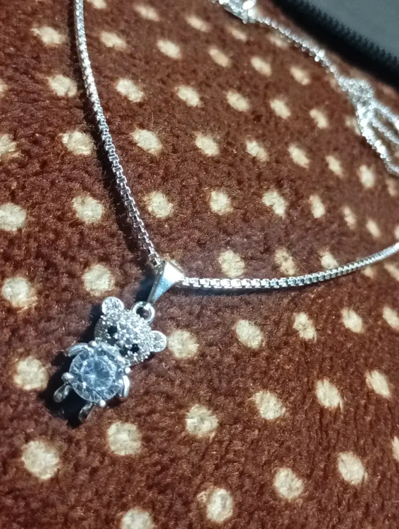 Aros de plata con corazones - 3