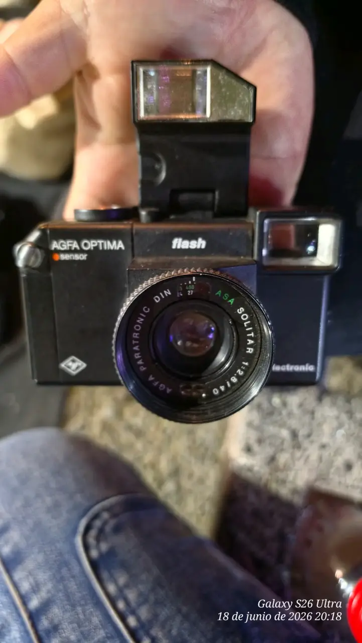 Cámara Agfa Optima vintage