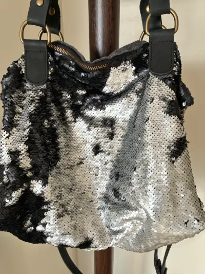 Bolso Italiano GENUINE LEATHER - miniatura 3