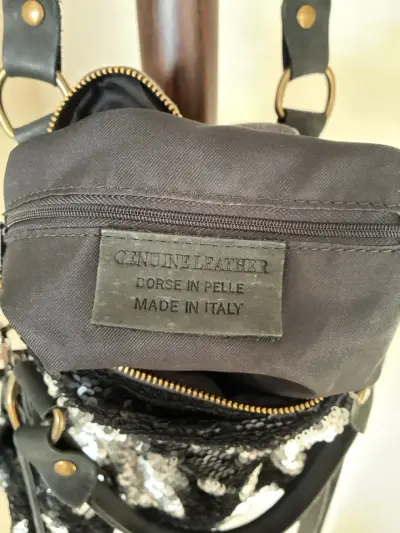 Bolso Italiano GENUINE LEATHER - miniatura 6