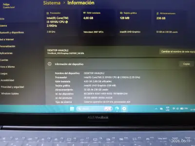 Notebook Asus VivoBook 14" - miniatura 4